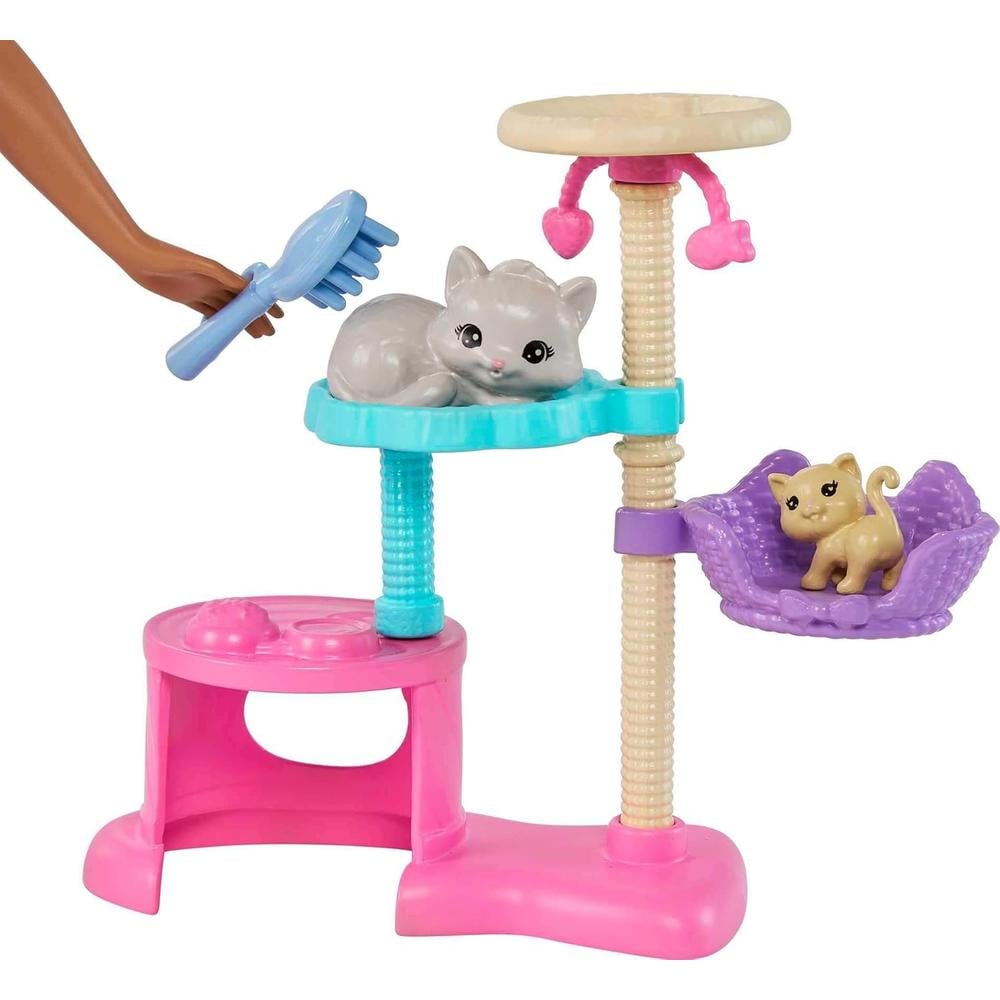 BARBIE MUÑECA CASA CON GATITOS Y ACCESORIOS - 2
