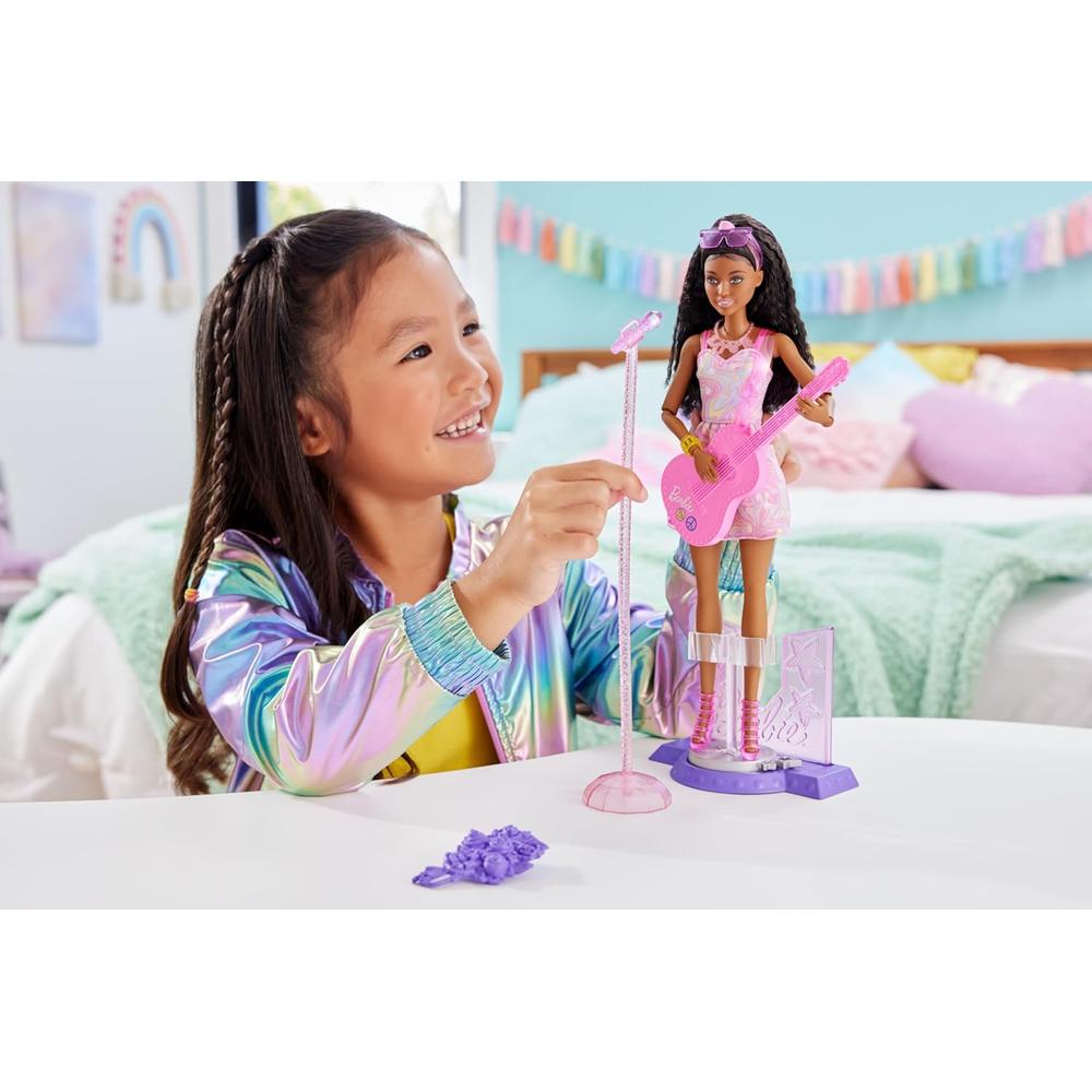 BARBIE 65 ANIVERSARIO MUÑECA ESTRELLA POP MORENA - 2