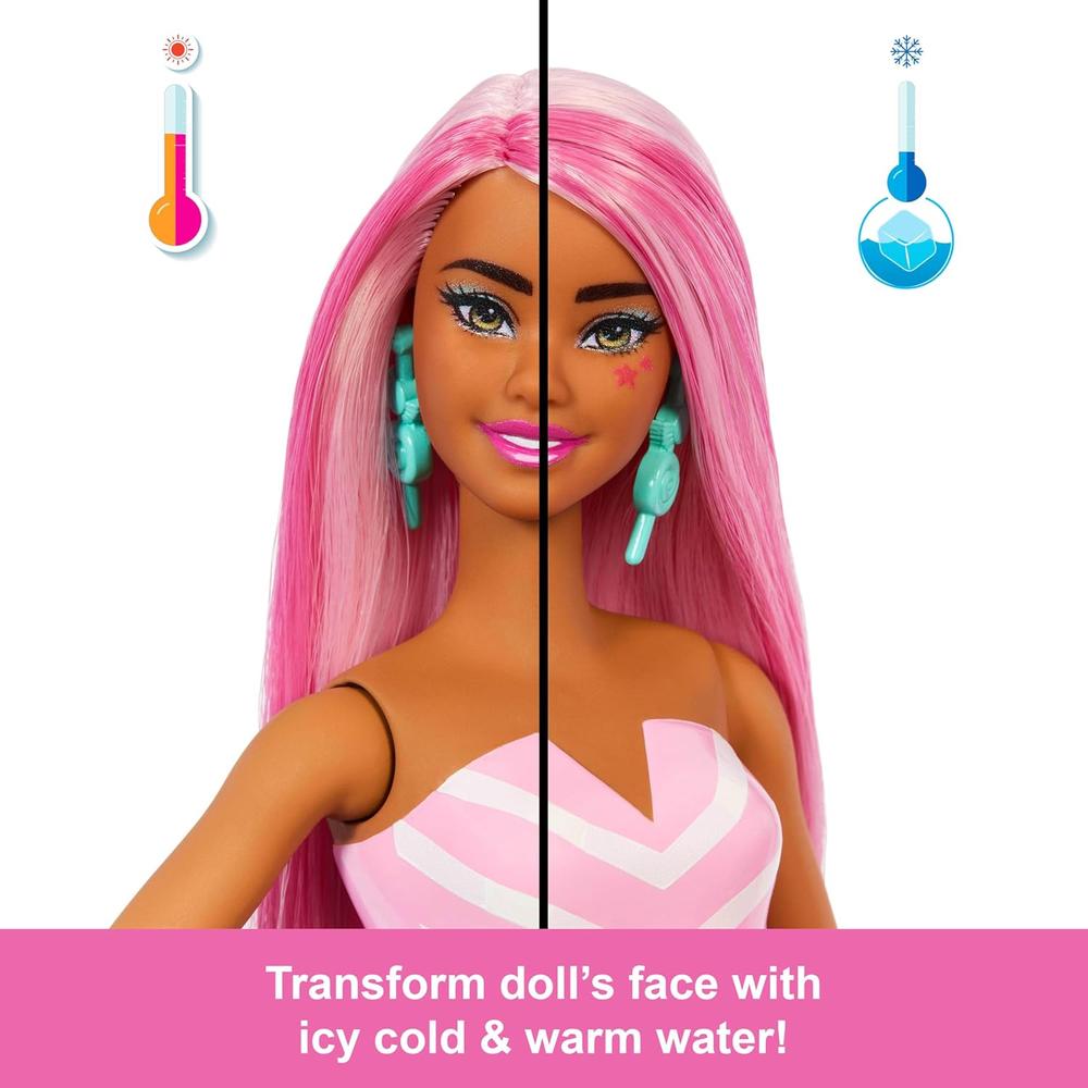 BARBIE POP REVEAL SWEET SWIRL MUÑECA CON MASCOTA Y SORPRESAS - 4