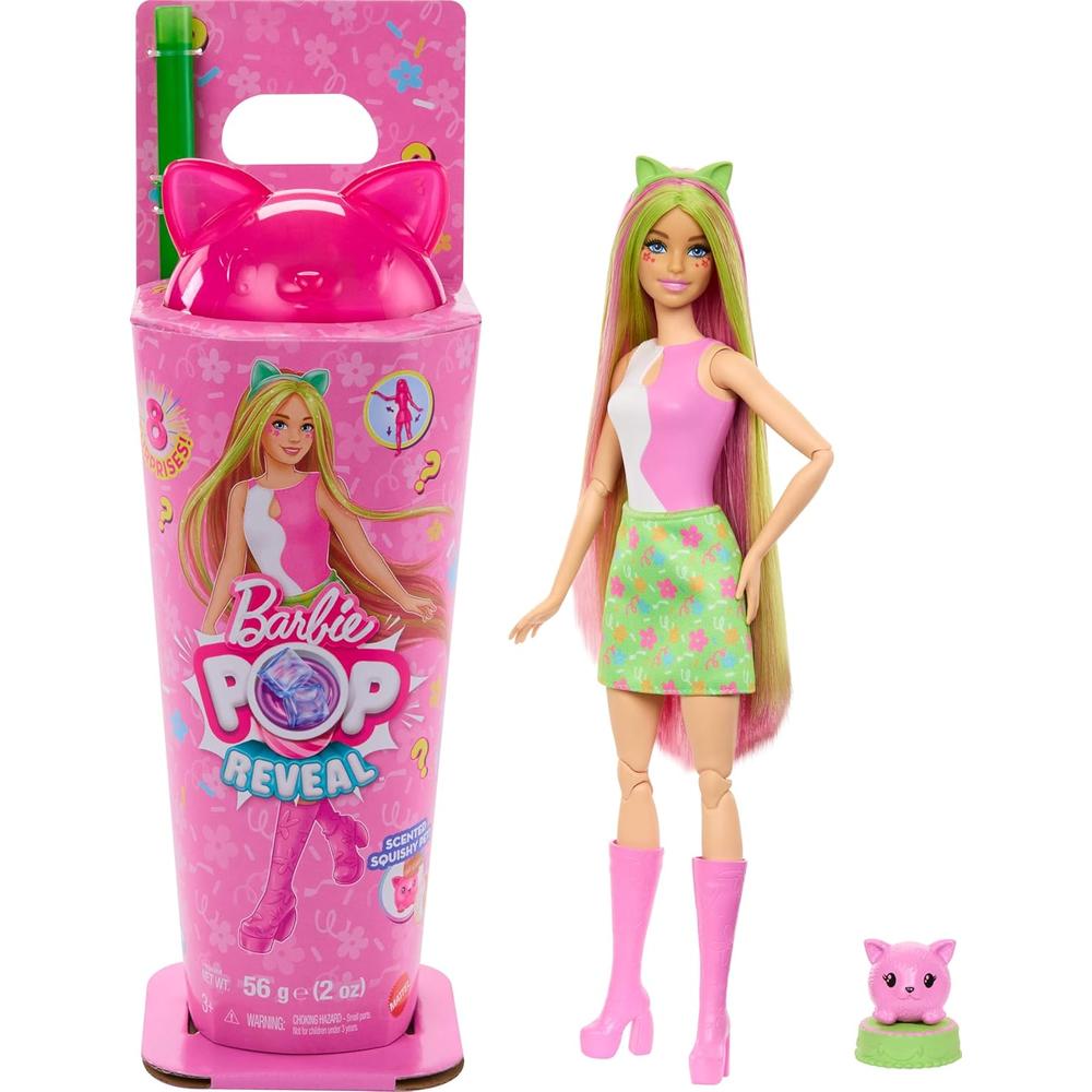 BARBIE POP REVEAL SHAKES GATITO CON SORPRESAS - 1