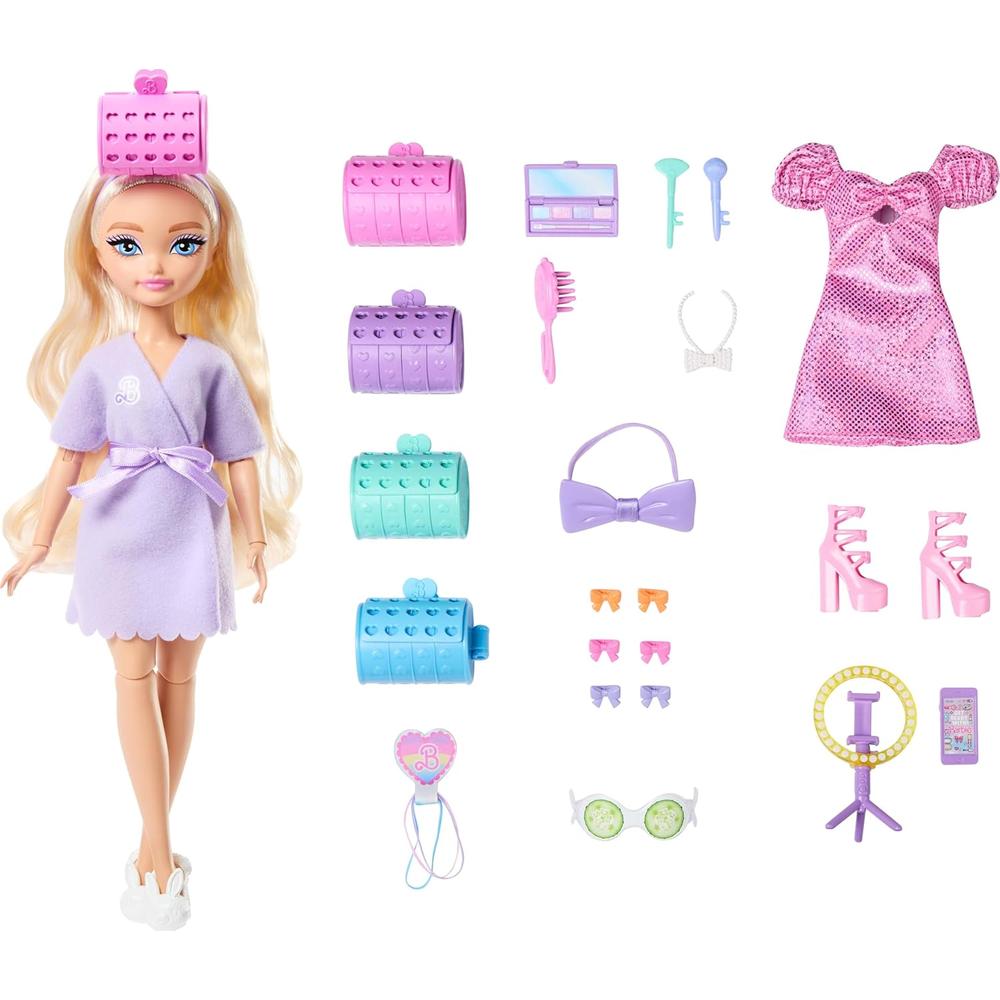 BARBIE DREAM READY MALIBU MUÑECA CON ACCESORIOS CABELLO - 1