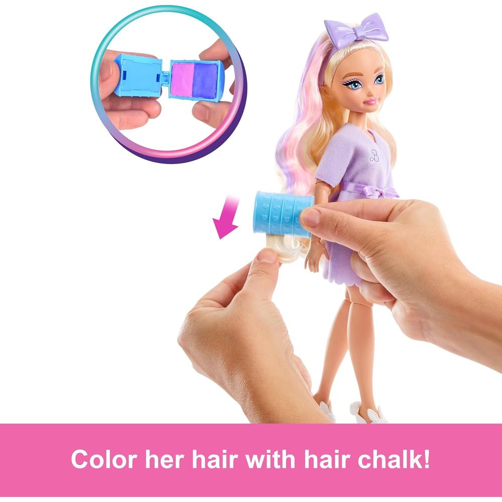 BARBIE DREAM READY MALIBU MUÑECA CON ACCESORIOS CABELLO - 4