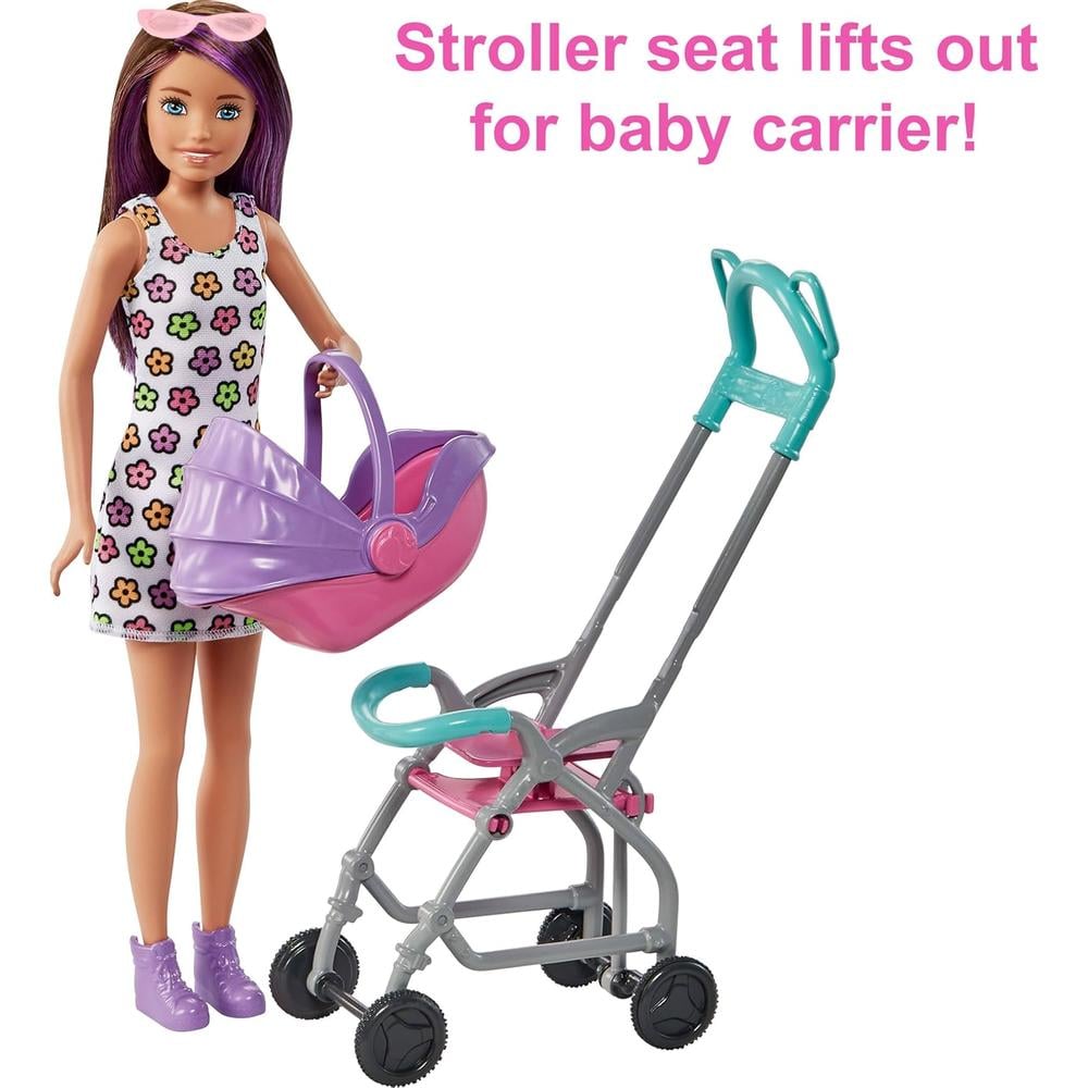 BARBIE SKIPPER BABYSITTERS SET NIÑERA CON BEBÉ Y ACCESORIOS - 4