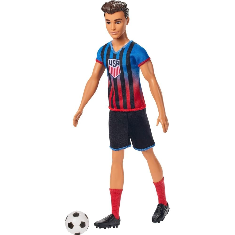 KEN BARBIE CAREERS USSF SOCCER MUÑECO CON ACCESORIOS - 3