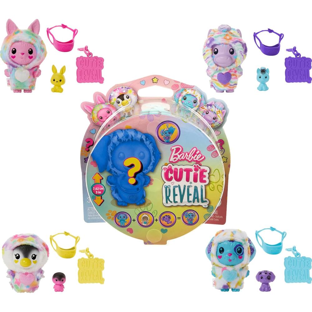 BARBIE CUTIE REVEAL MASCOTA ENSUEÑO CON SORPRESAS - 1