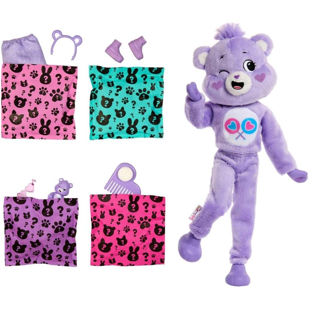 BARBIE CUTIE REVEAL CARE BEARS SHARE BEAR CON SORPRESAS - 4