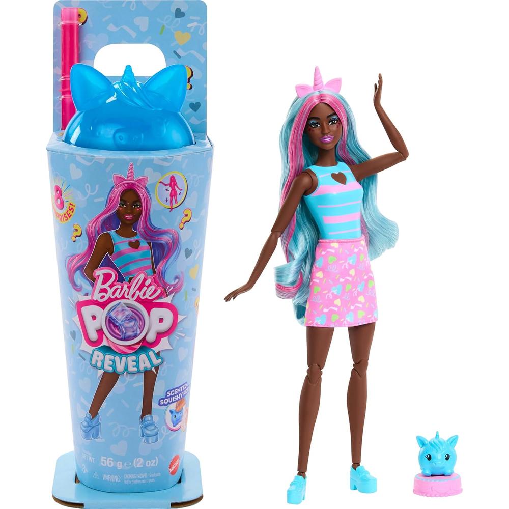 BARBIE POP REVEAL SHAKES UNICORNIO CON SORPRESAS - 1
