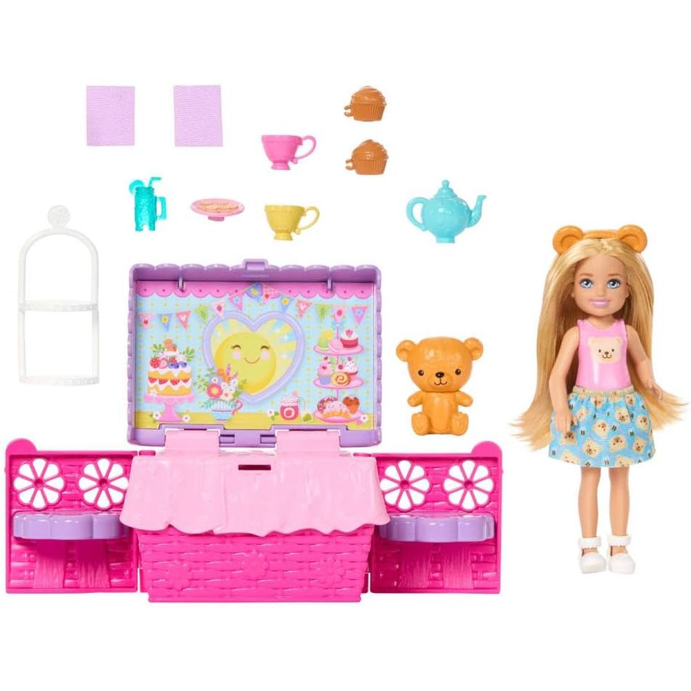 BARBIE CHELSEA TEA PARTY SET FIESTA CON ACCESORIOS - 1