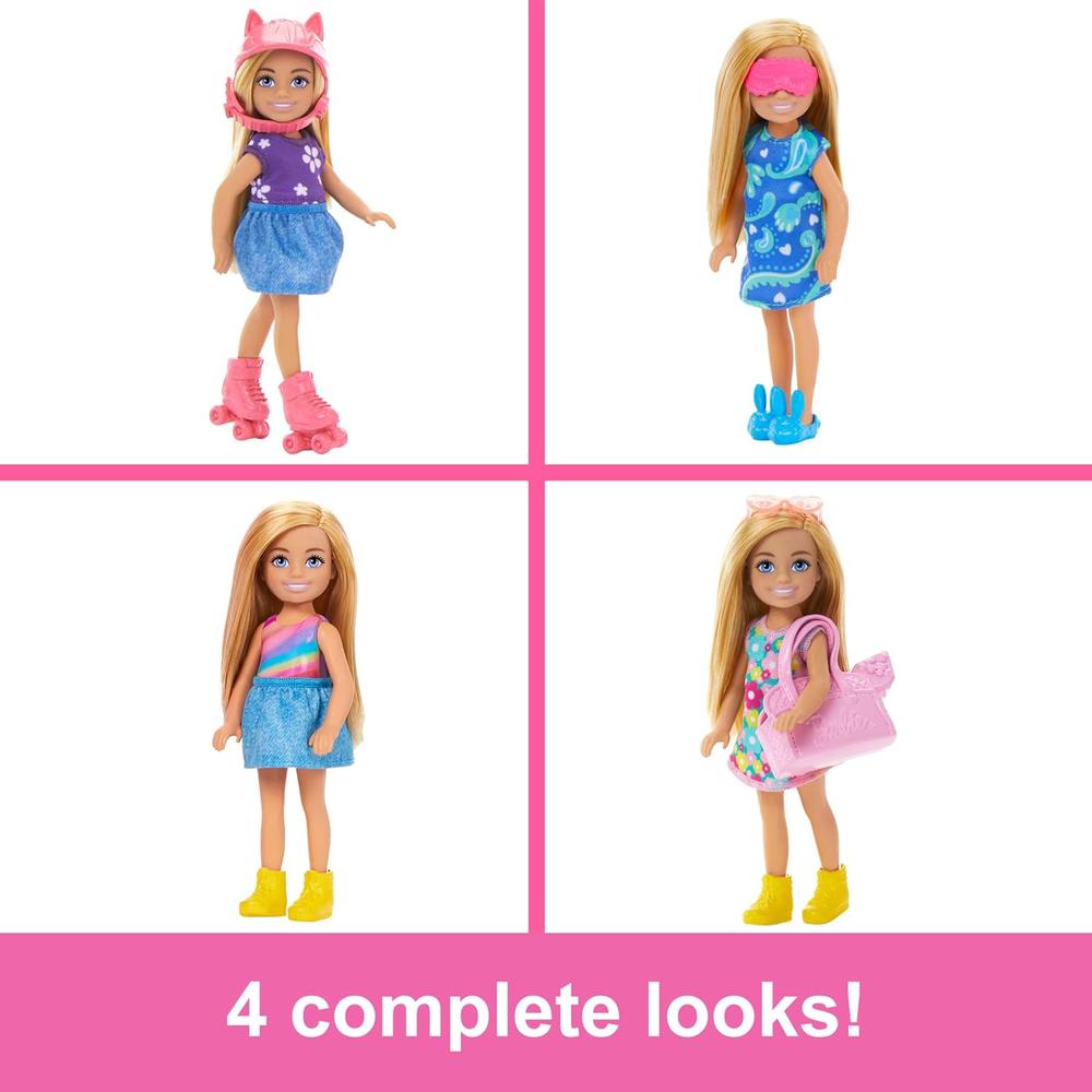 BARBIE CHELSEA ARMARIO CON ROPA Y ACCESORIOS - 3