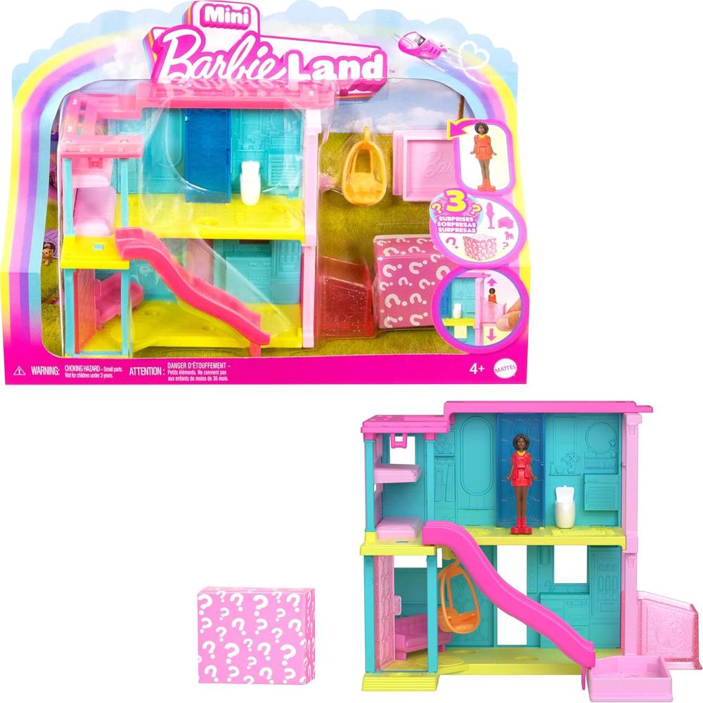 BARBIE MINI BARBIELAND CASA DE ENSUEÑO CON PISCINA Y ASCENSOR - 1