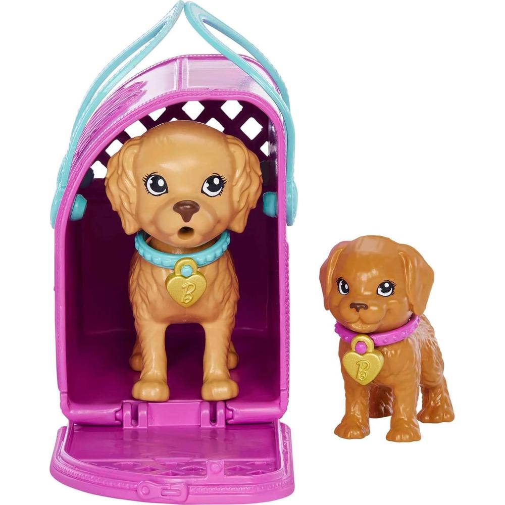 BARBIE MUÑECA ADOPCIÓN CACHORROS MORENA - 4