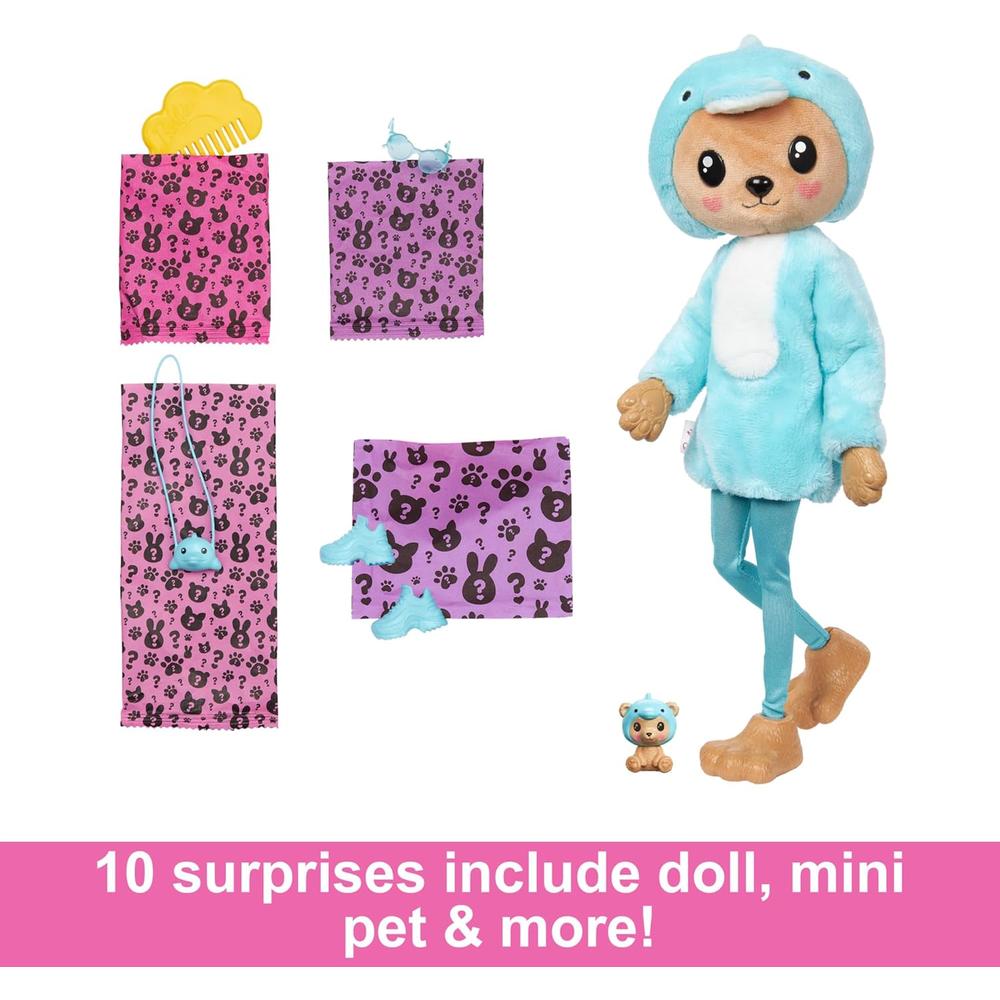 BARBIE CUTIE REVEAL DELFÍN CON SORPRESAS - 3