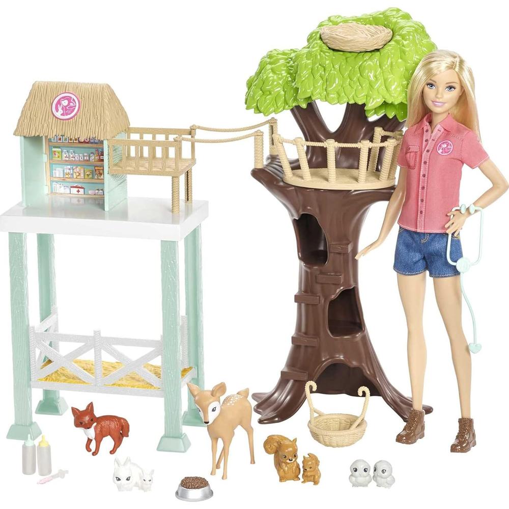 BARBIE MUÑECA VETERINARIA RESCATE ANIMALES - 1