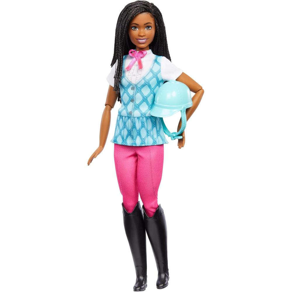BARBIE BROOKLYN MYSTERIES CABALLO CON TRAJE DE EQUITACIÓN - 1