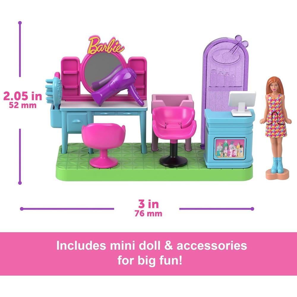 BARBIE MINI BARBIELAND SALÓN DE BELLEZA - 3
