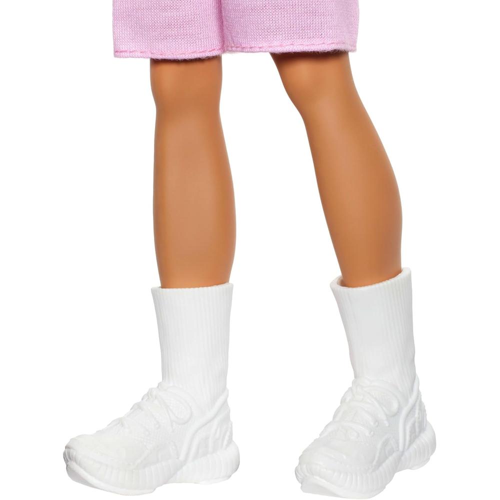KEN BARBIE FASHIONISTAS MUÑECO RUBIO CAMISETA RAYAS ROJO - 3