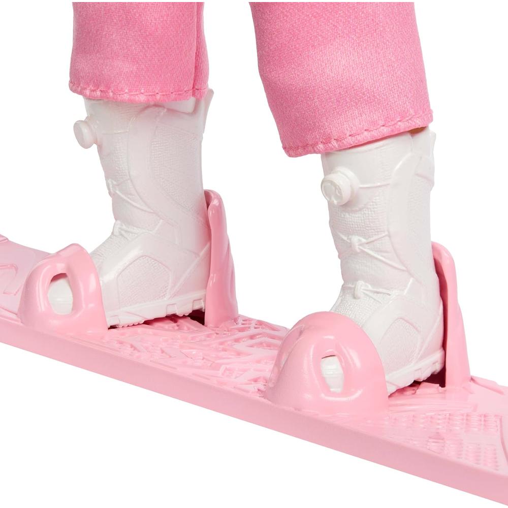 BARBIE PROFESIONES SNOWBOARD MUÑECA CON ACCESORIOS - 4