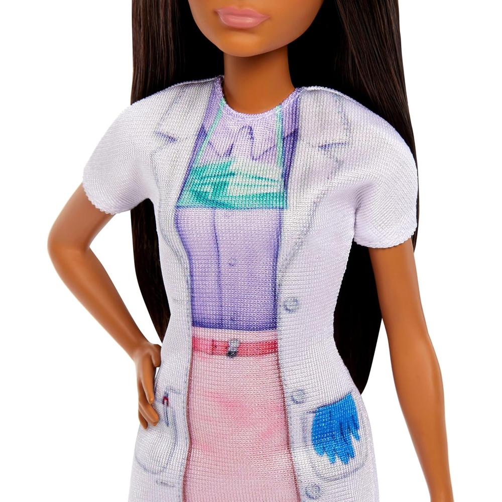 BARBIE DENTISTA SET CON MUÑECA RUBIA Y ACCESORIOS MÉDICOS - 4