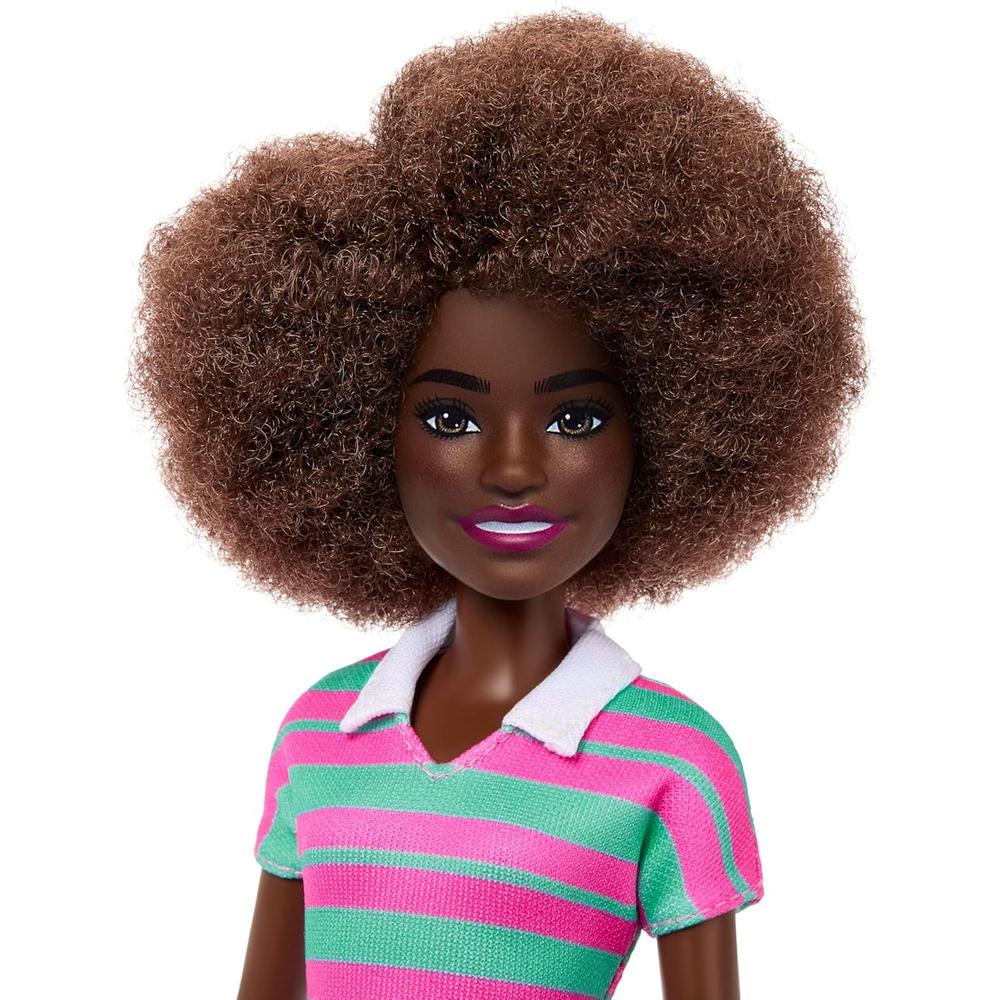 BARBIE FASHIONISTAS CABELLO NEGRO VESTIDO - 3