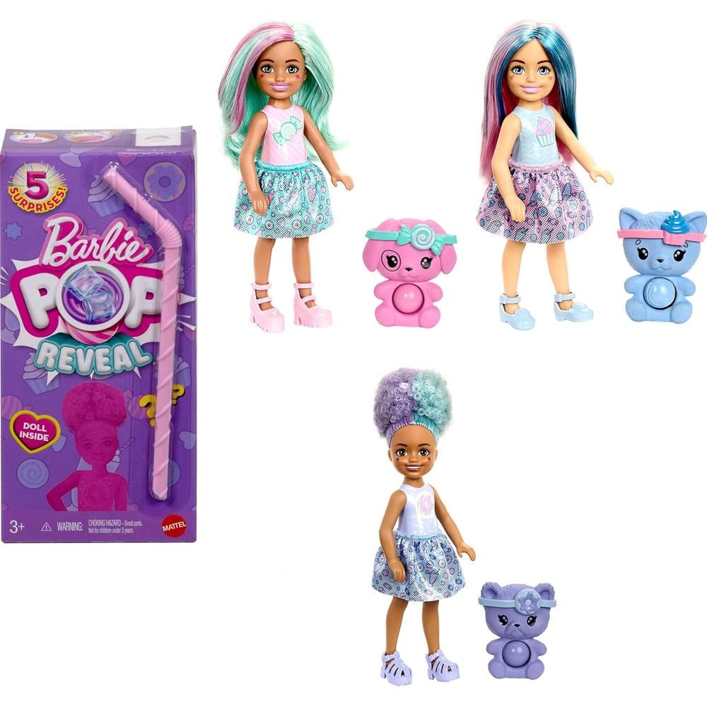 BARBIE CHELSEA POP REVEAL TREAT MUÑECA CON SORPRESAS - 1
