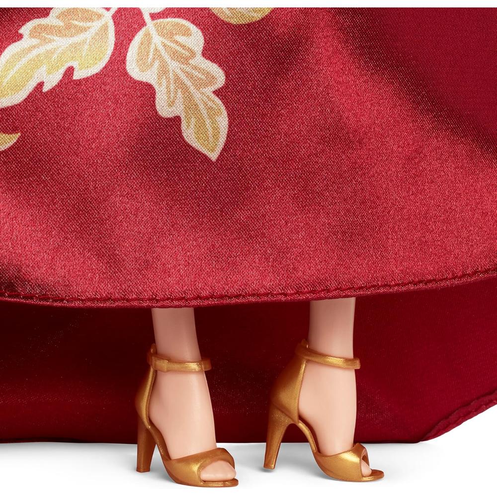 BARBIE SIGNATURE AÑO NUEVO LUNAR MUÑECA VESTIDO ROJO - 4
