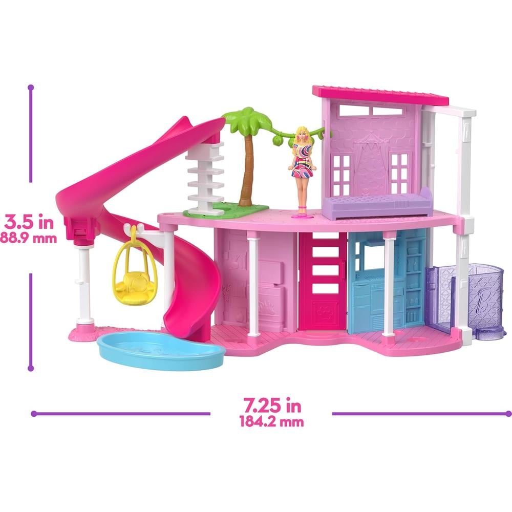 BARBIE MINI BARBIELAND CASA DE ENSUEÑO CON VEHÍCULOS - 3