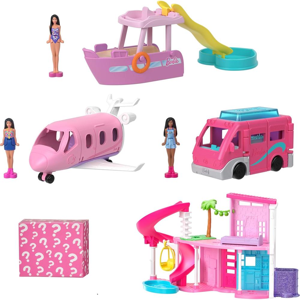 BARBIE MINI BARBIELAND CASA DE ENSUEÑO CON VEHÍCULOS - 4