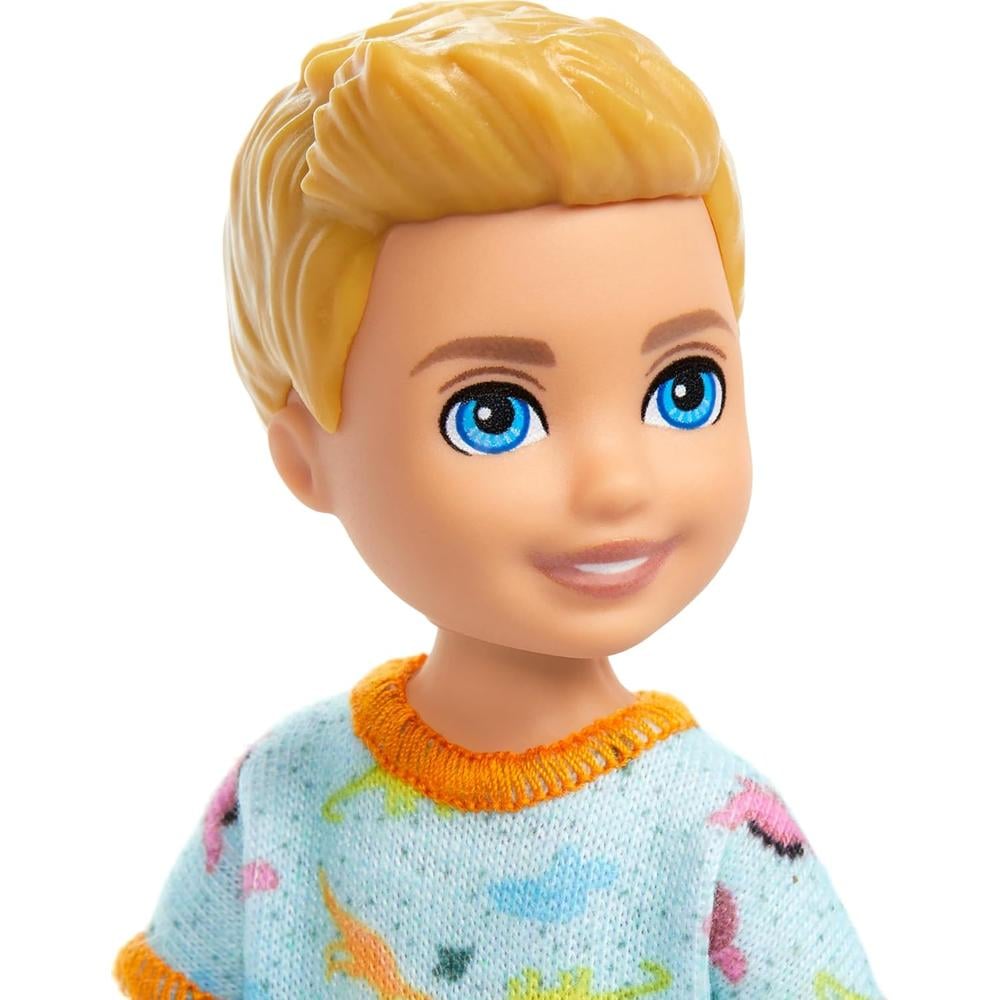 BARBIE CHELSEA MUÑECA MONO DINOSAURIOS RUBIA - 2