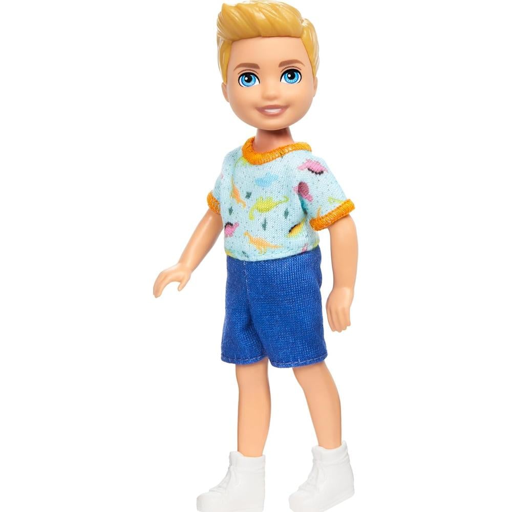 BARBIE CHELSEA MUÑECA MONO DINOSAURIOS RUBIA - 4