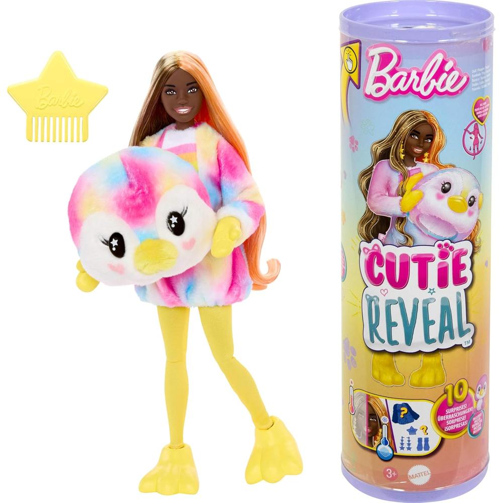 BARBIE CUTIE REVEAL PINGÜINO TIE DYE COLOR DREAM - 1