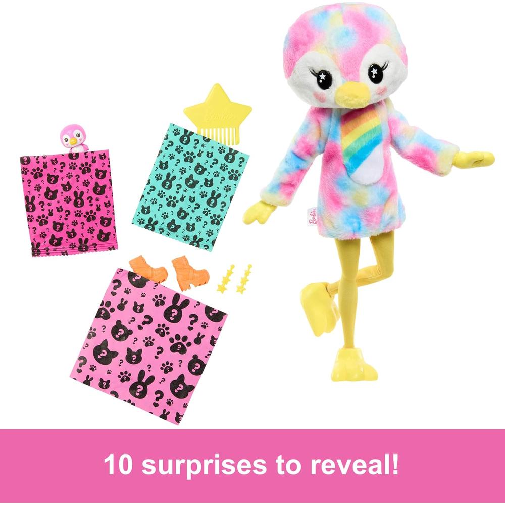 BARBIE CUTIE REVEAL PINGÜINO TIE DYE COLOR DREAM - 3
