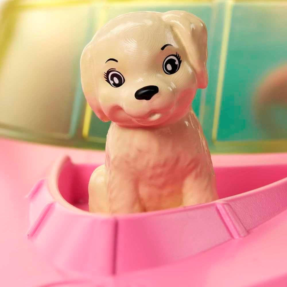 BARBIE BARCO MUÑECA CON PERRITO Y ACCESORIOS - 4