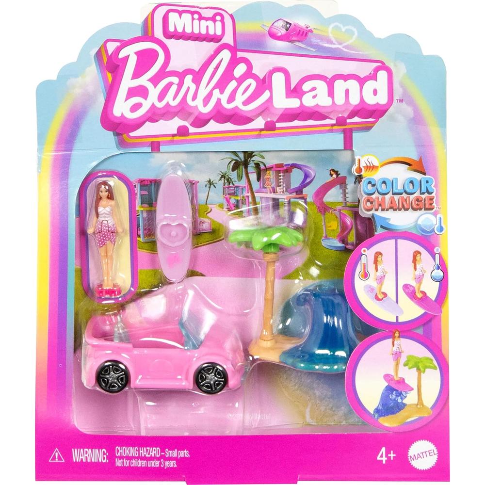 BARBIE MINI BARBIELAND AUTO PLAYERO CAMBIO DE COLOR - 1