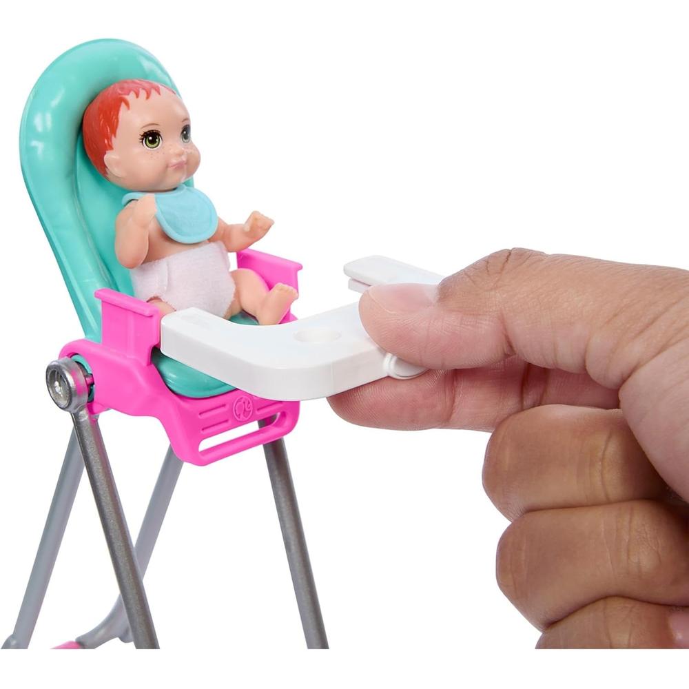 BARBIE SKIPPER SET NIÑERA HORA DE COMIDA - 3