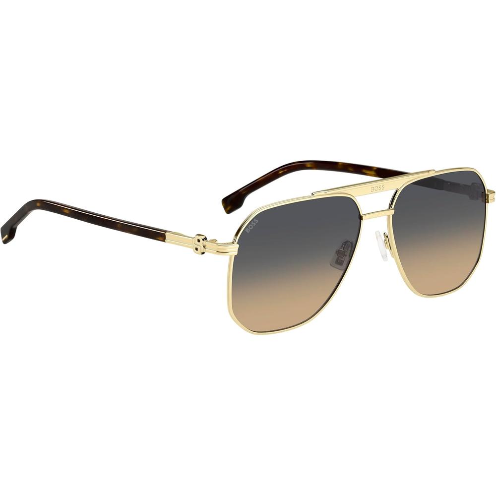 LENTES DE SOL HUGO BOSS CUADRADOS 1743/S UNISEX DORADO - 2