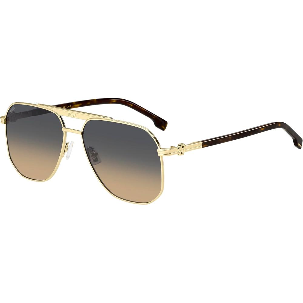 LENTES DE SOL HUGO BOSS CUADRADOS 1743/S UNISEX DORADO - 4