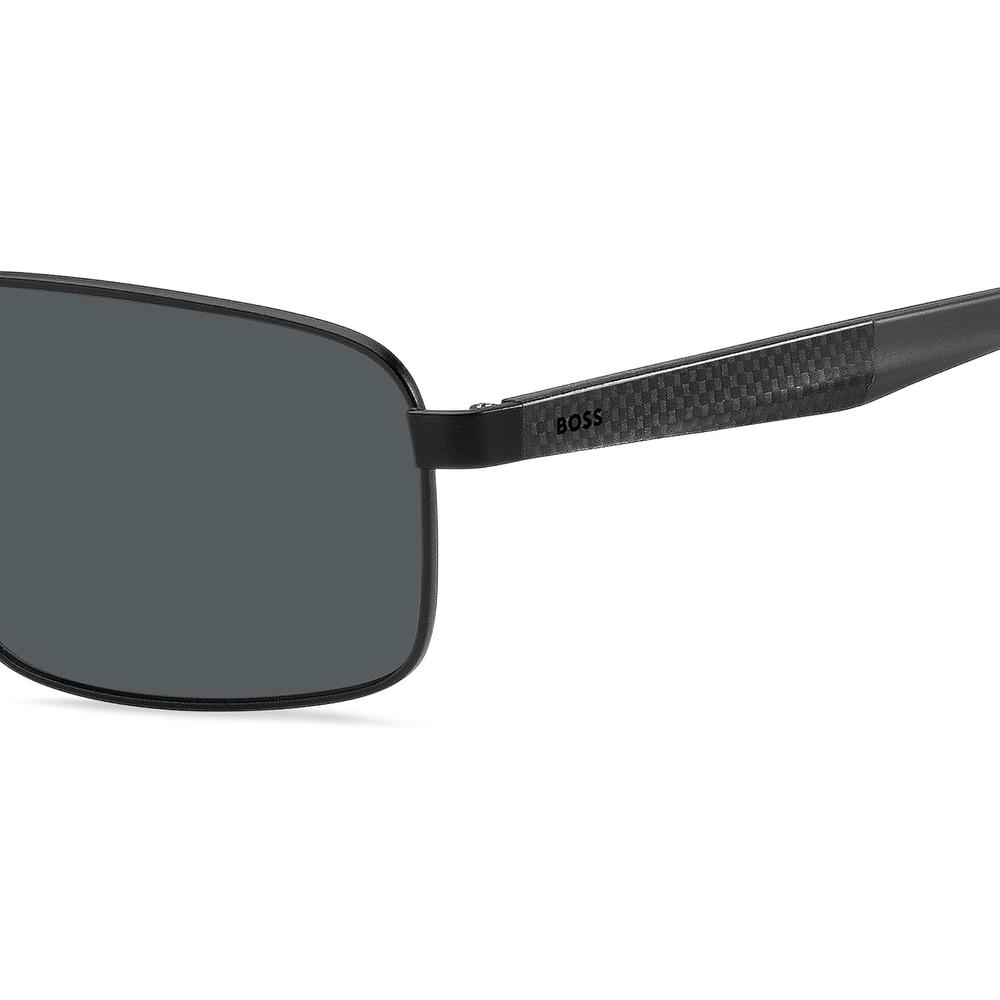 LENTES DE SOL HUGO BOSS 1580/S HOMBRE GRIS NEGRO - 3