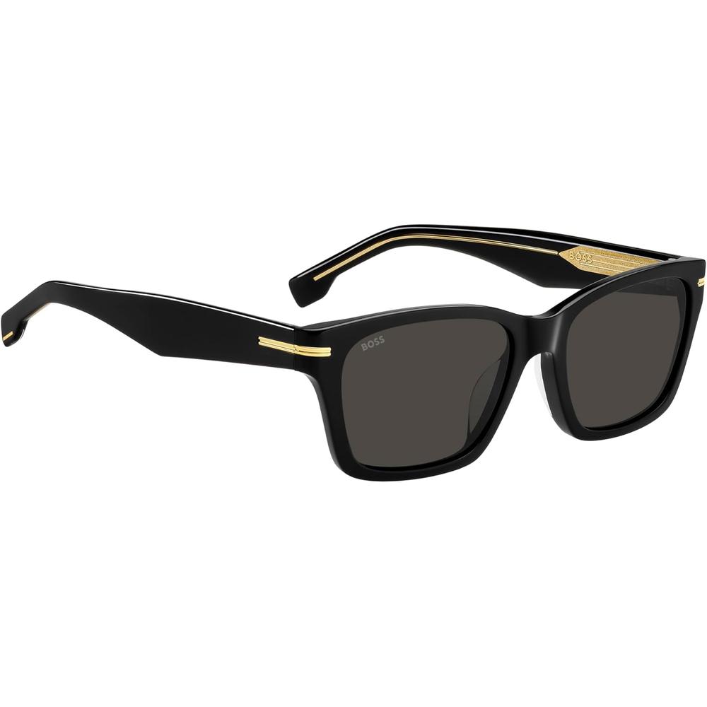 LENTES DE SOL HUGO BOSS RECTANGULARES 1739/F/SK HOMBRE BLACK - 2