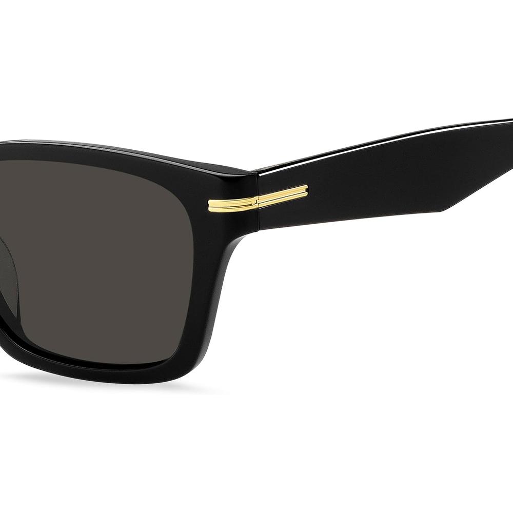 LENTES DE SOL HUGO BOSS RECTANGULARES 1739/F/SK HOMBRE BLACK - 3