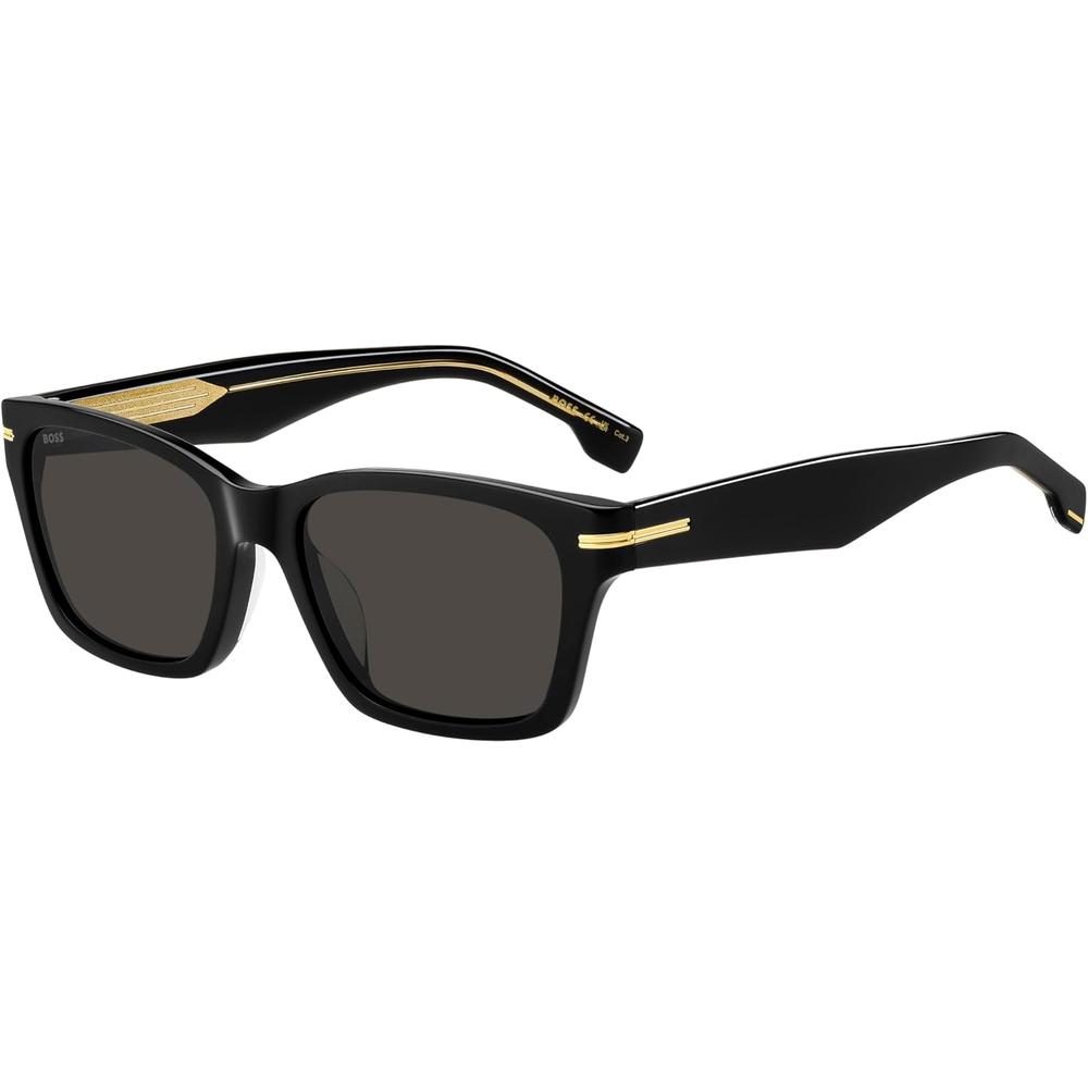 LENTES DE SOL HUGO BOSS RECTANGULARES 1739/F/SK HOMBRE BLACK - 4