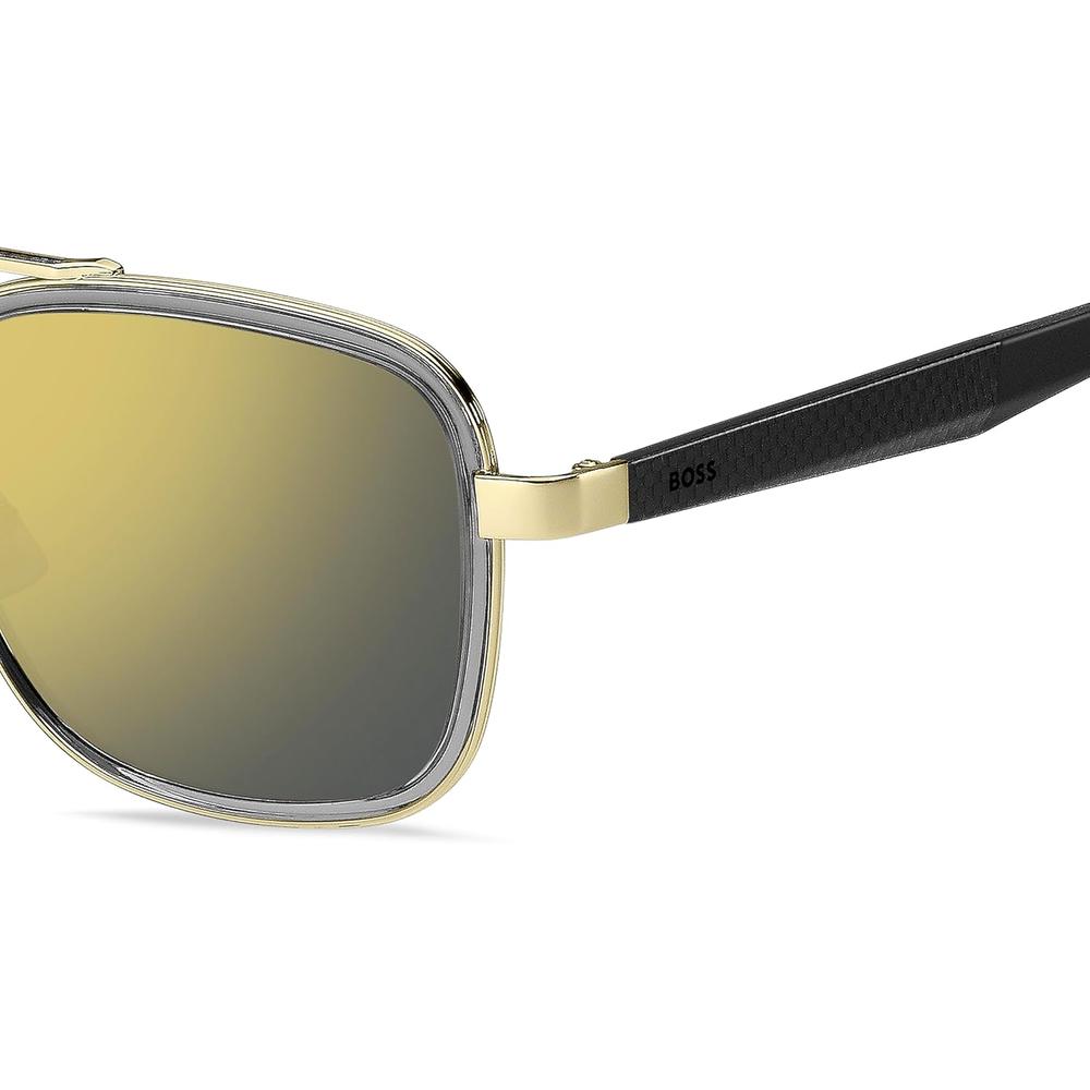 LENTES DE SOL HUGO BOSS 1486/S CUADRADO HOMBRE GOLD - 3