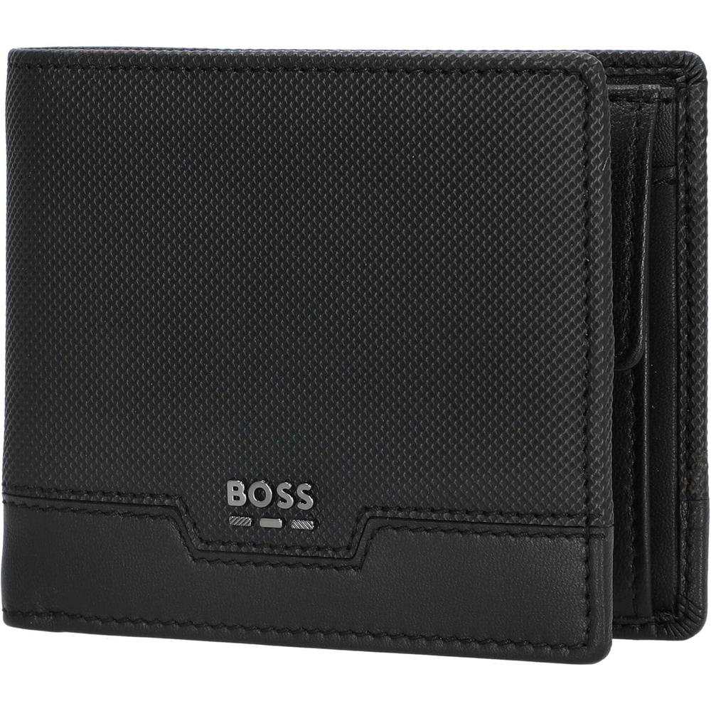 BILLETERA HUGO BOSS CULLEN 8CC NEGRO HOMBRE - 4