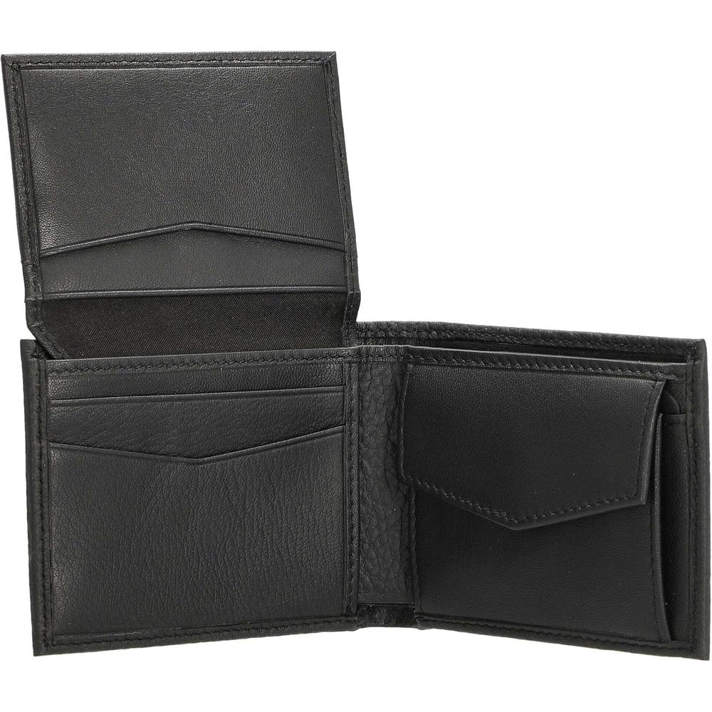 BILLETERA HUGO BOSS CROSTOWN 6CC NEGRO HOMBRE - 3
