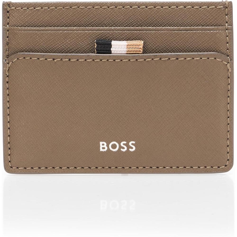 TARJETERO HUGO BOSS ZAIR BEIGE HOMBRE - 1