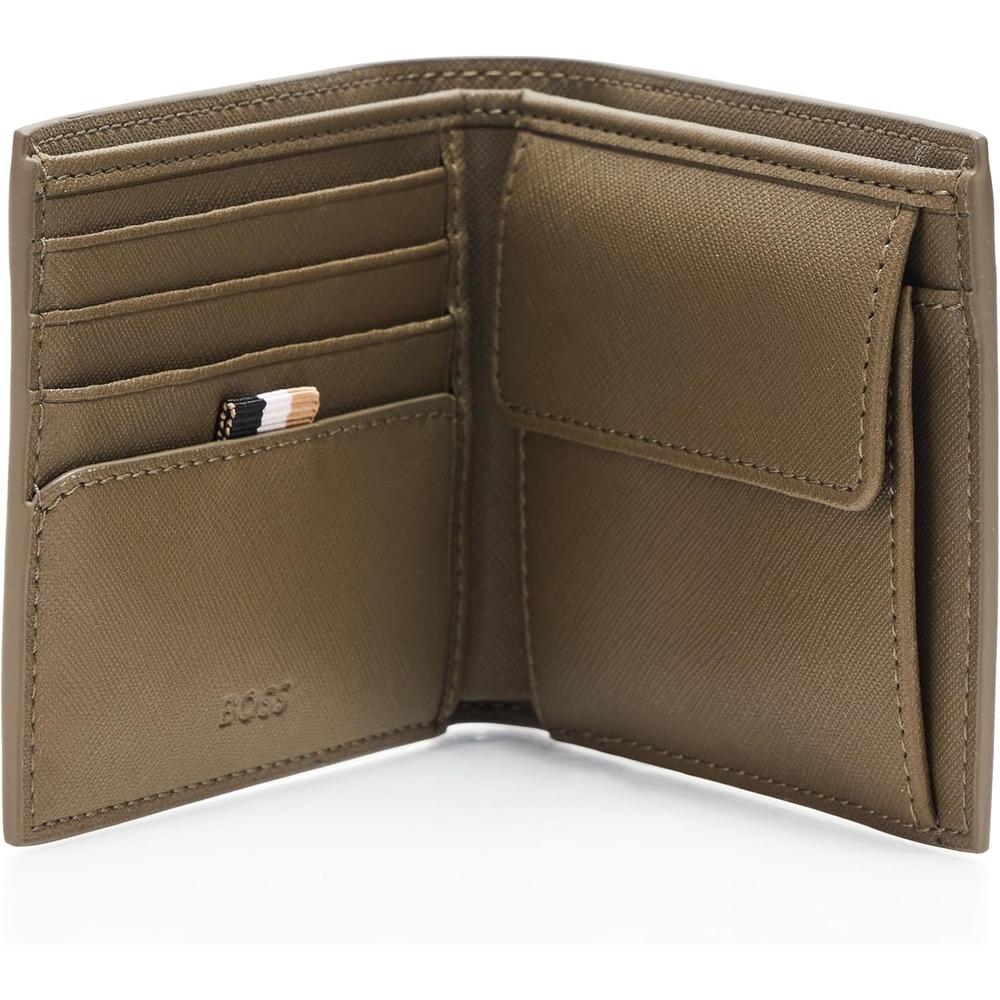 BILLETERA HUGO BOSS ZAIR BIFOLDA NUEZ HOMBRE - 3