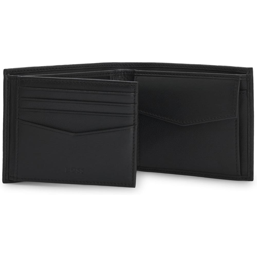 BILLETERA HUGO BOSS CROSSTOWN TRIF NEGRO HOMBRE - 3