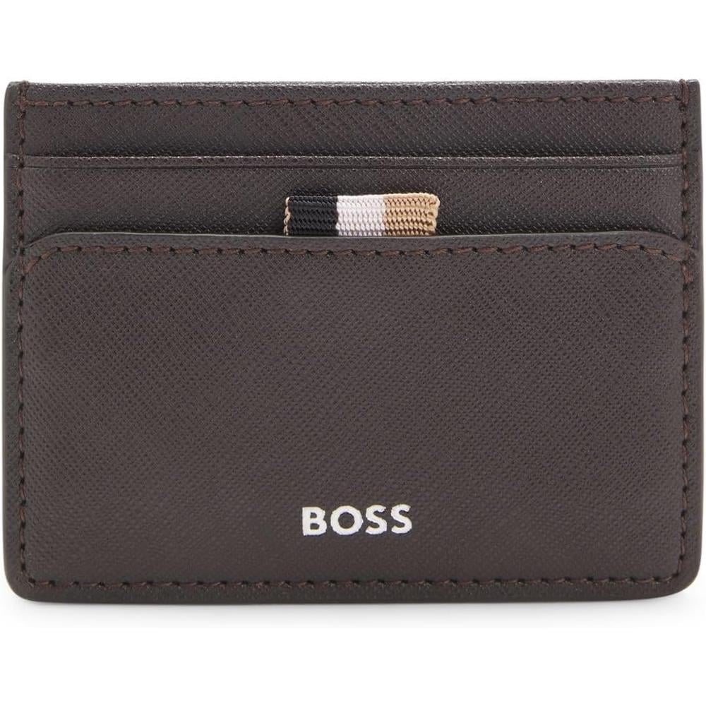 TARJETERO HUGO BOSS ZAIR MARRÓN HOMBRE - 1