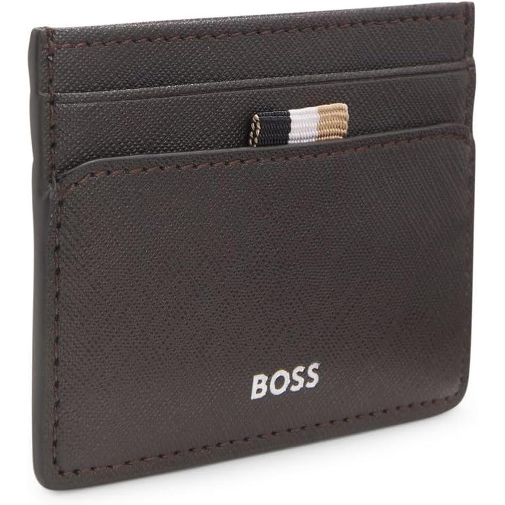 TARJETERO HUGO BOSS ZAIR MARRÓN HOMBRE - 4