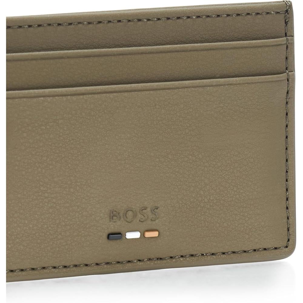 TARJETERO HUGO BOSS RAY LOGO VERDE HOMBRE - 3