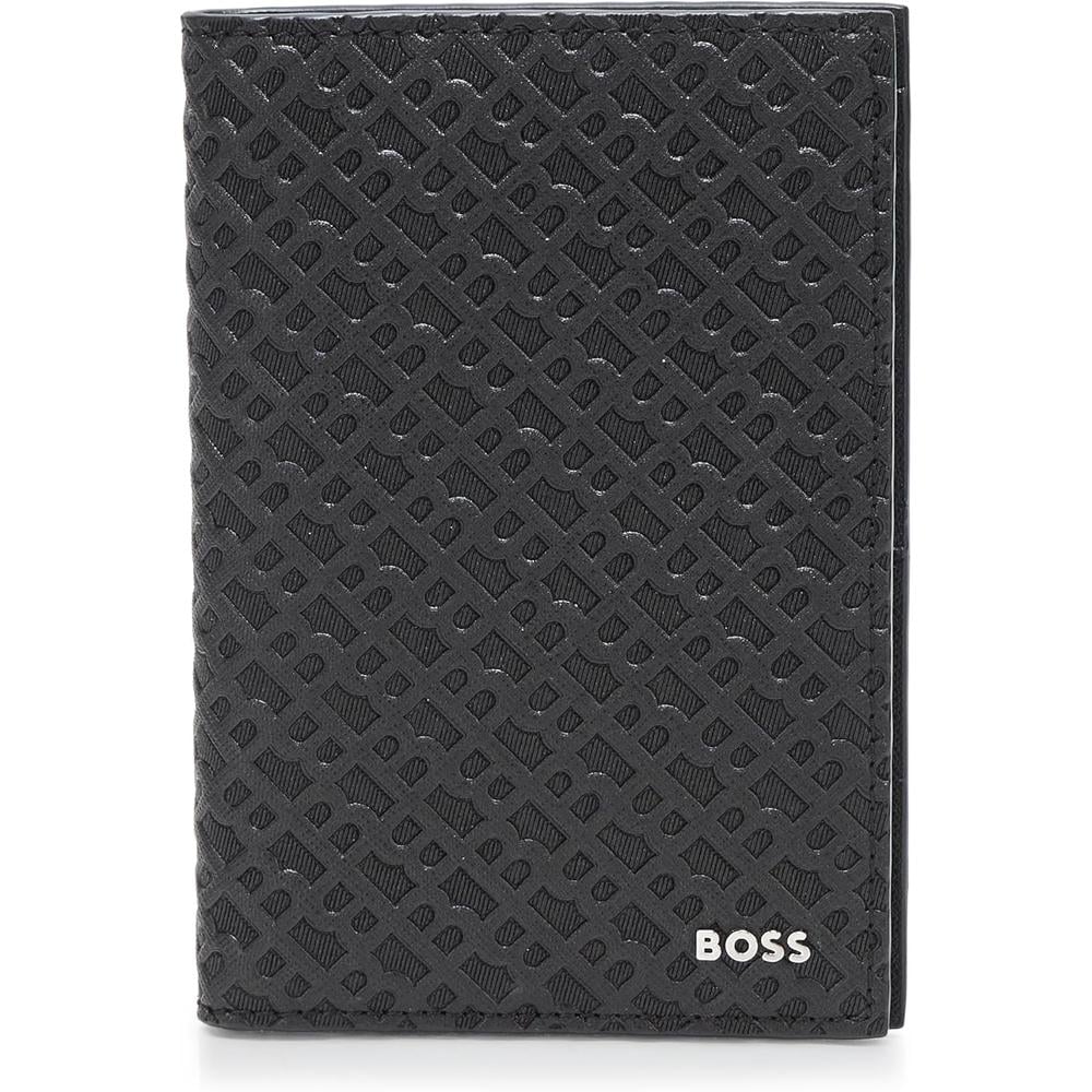 PORTAPASAPORTE HUGO BOSS ZAIR NEGRO - 1